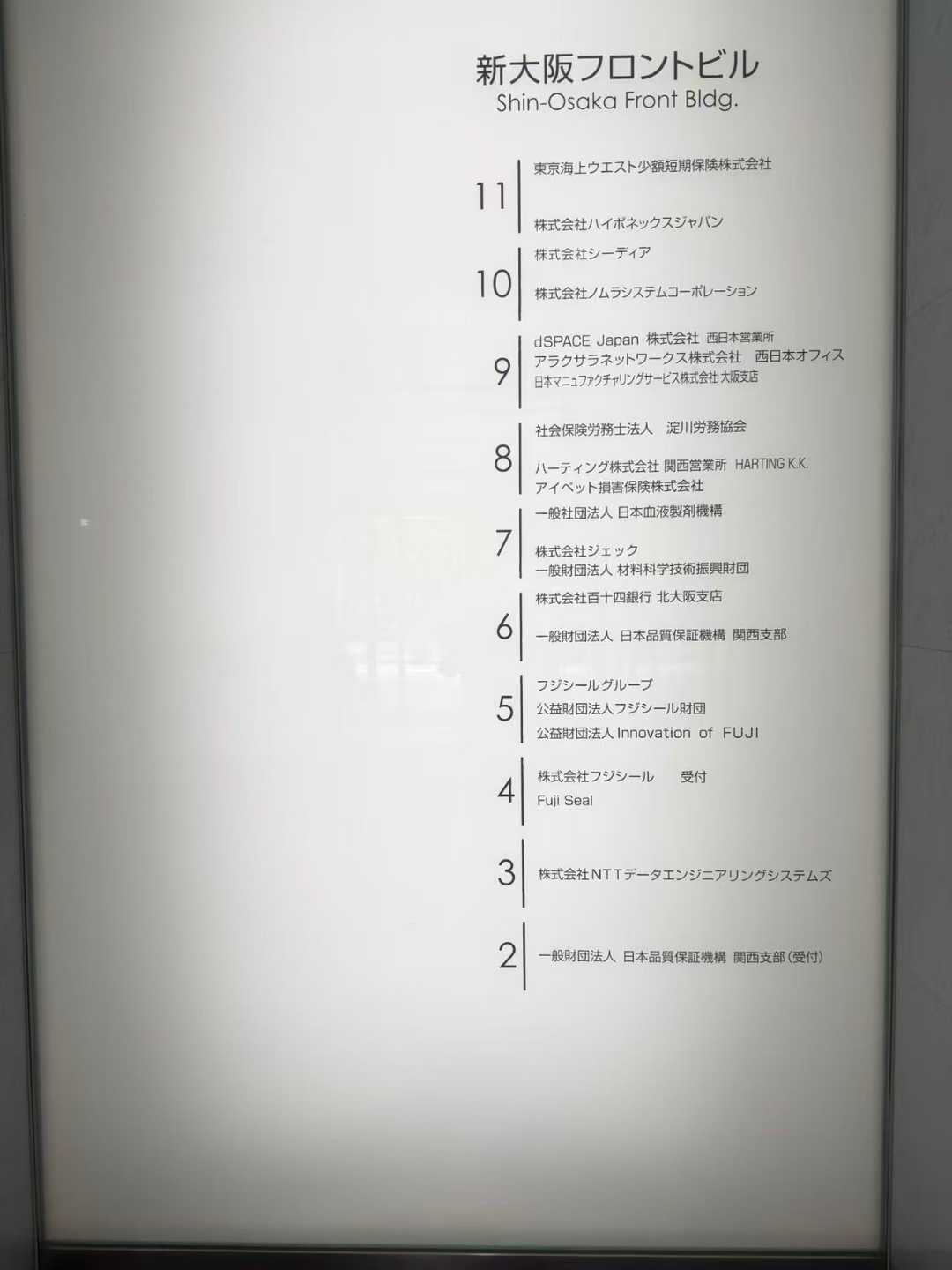 日本质量保证协会 关西支部